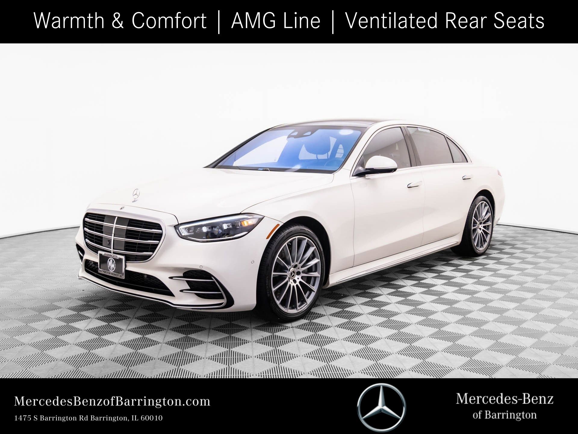 Certified 2022 Mercedes-Benz S 580 4MATIC Sedan