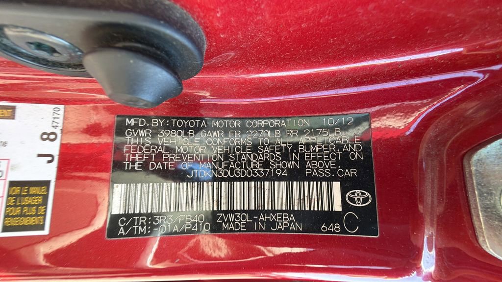 Used 2013 Toyota Prius Two FWD image 33
