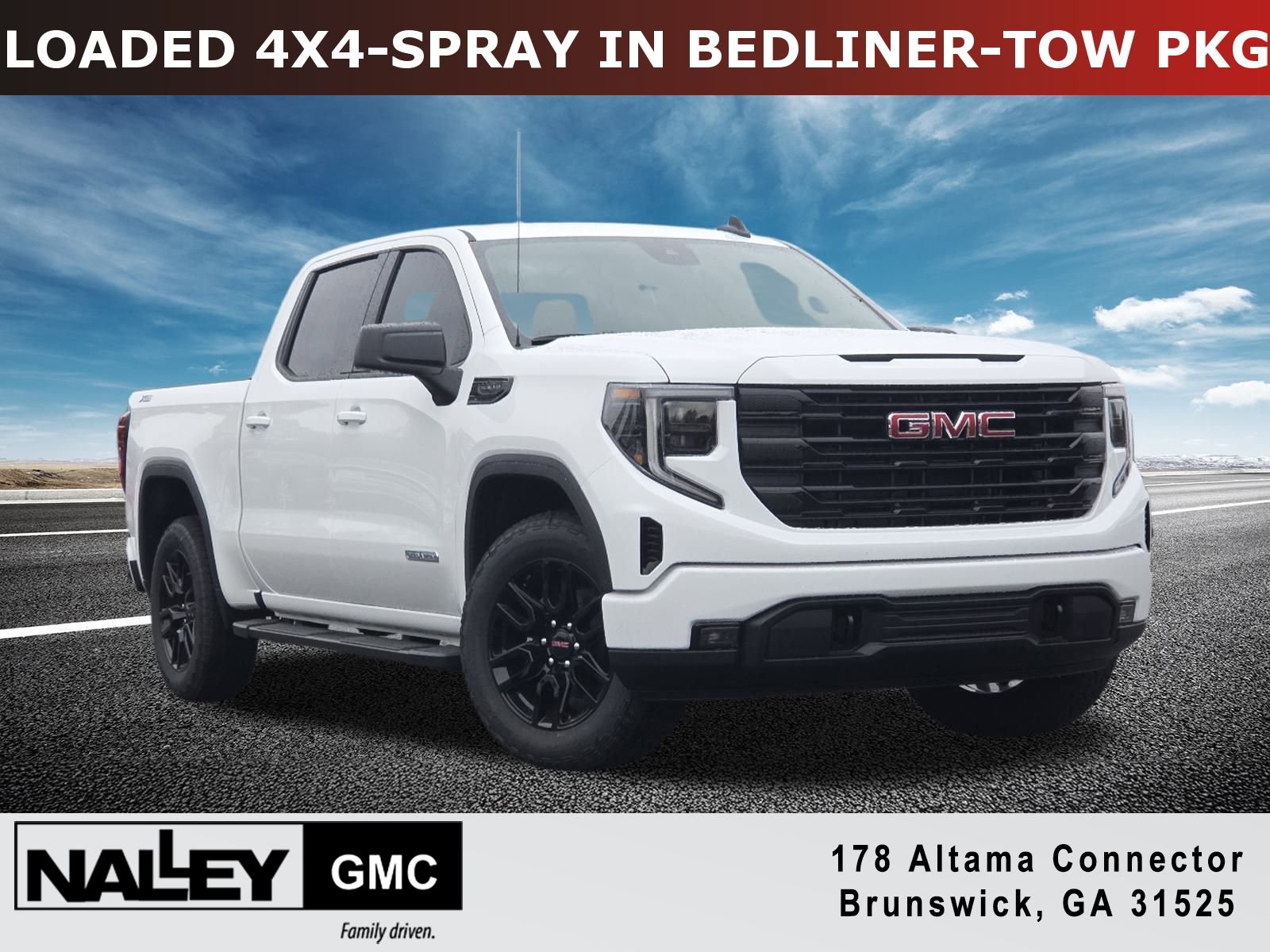 New 2026 GMC Sierra 1500 Elevation w/ X31 Off-Road Package