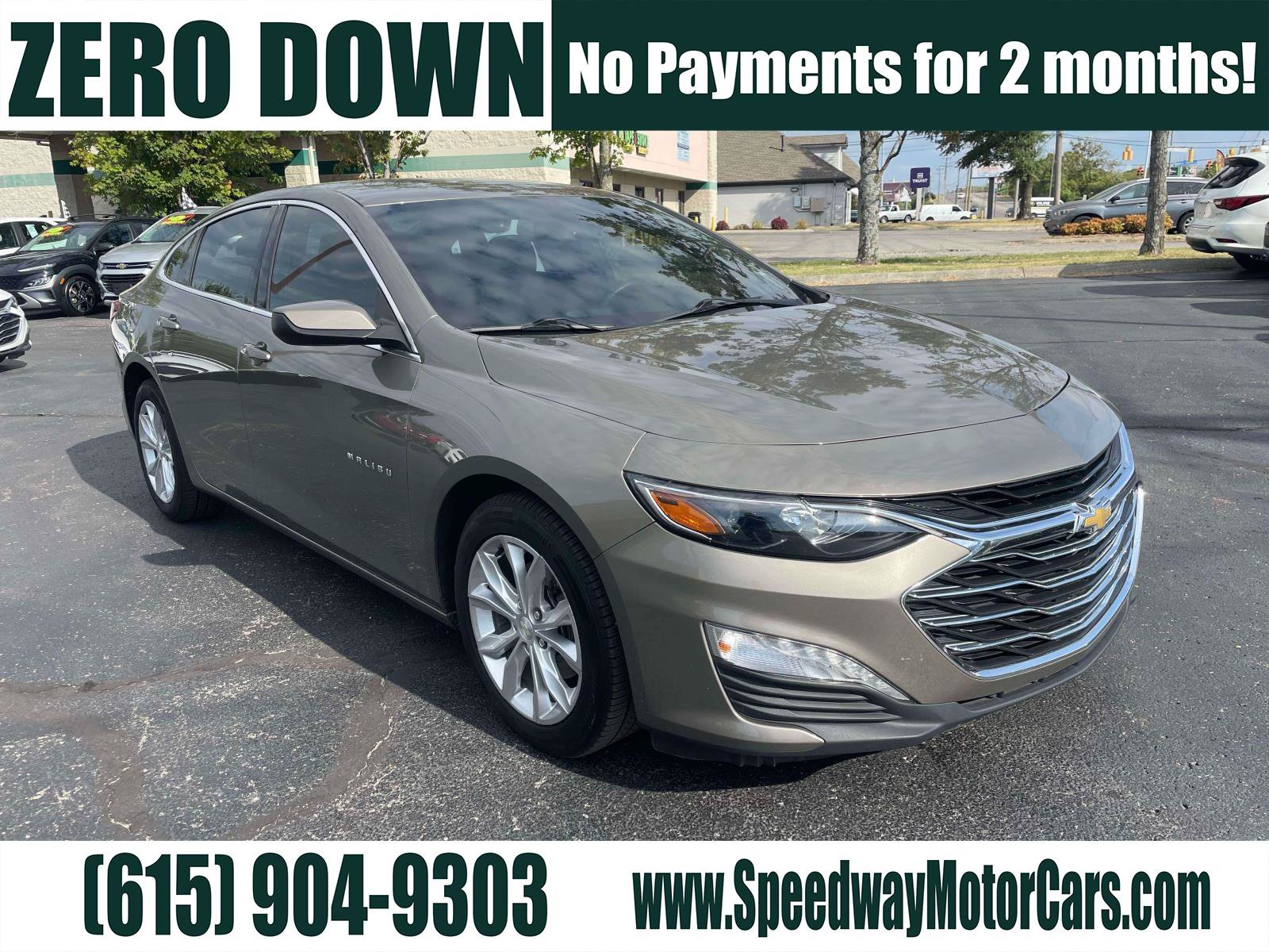 Used 2020 Chevrolet Malibu LT w/ Leather Package FWD image 1