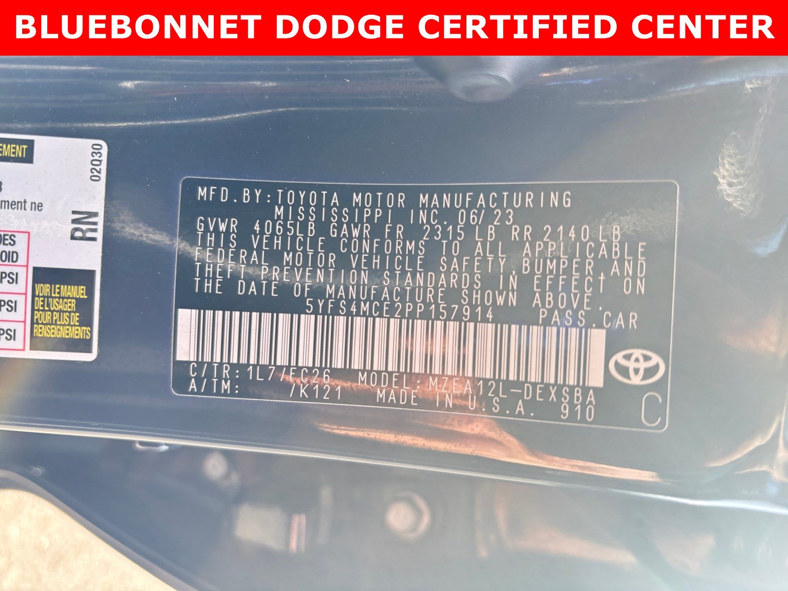 Used 2023 Toyota Corolla SE FWD image 24