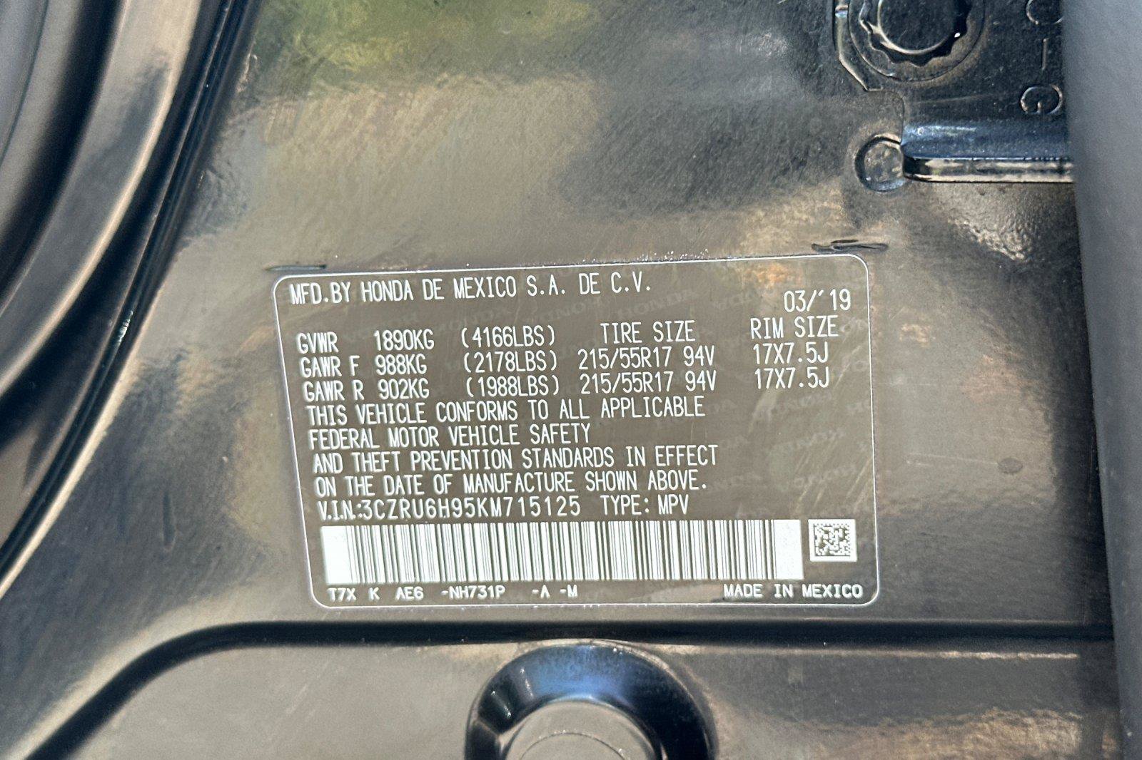 Used 2019 Honda HR-V Touring image 28