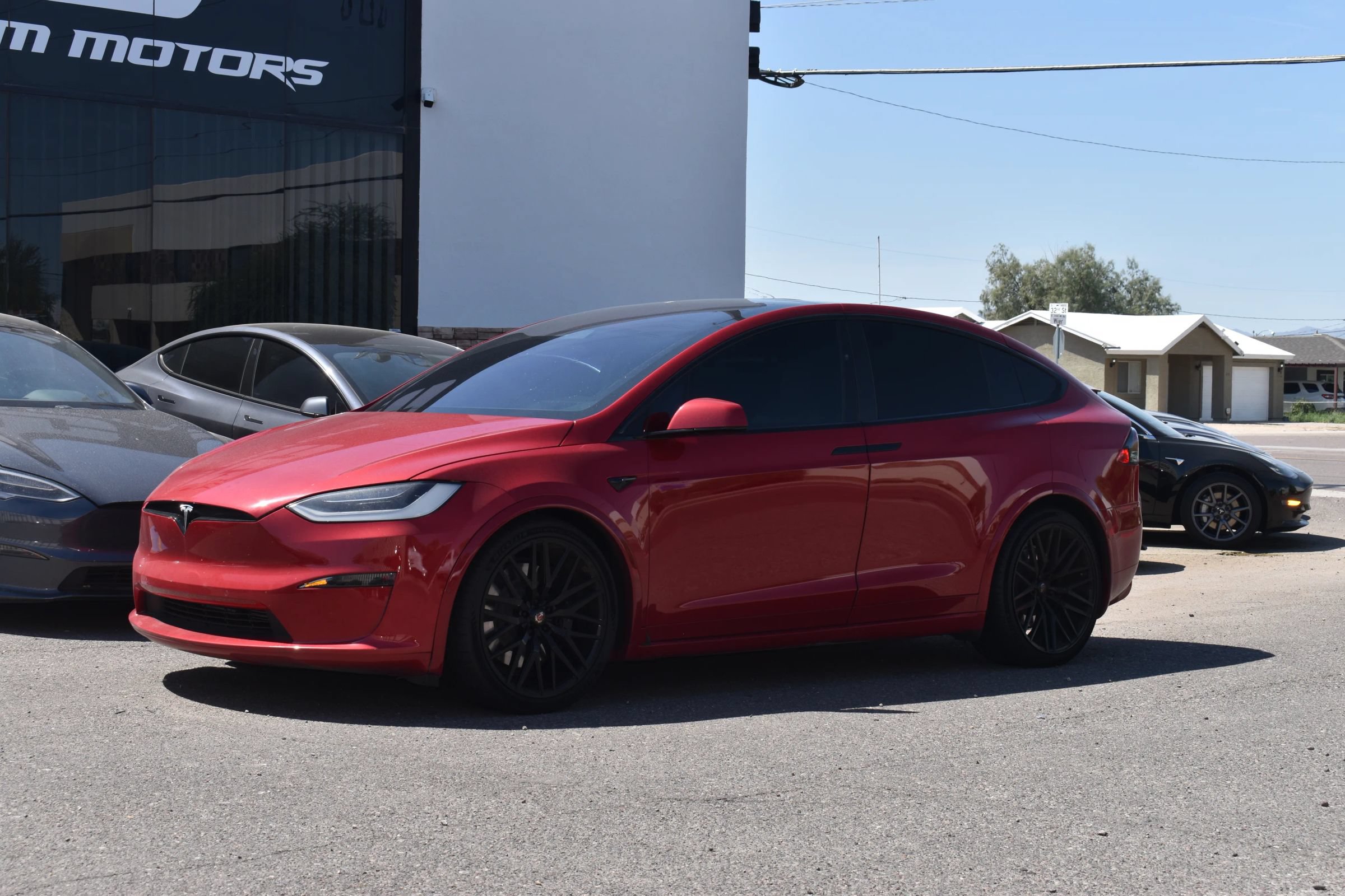Used 2021 Tesla Model X Long Range AWD/4WD image 2