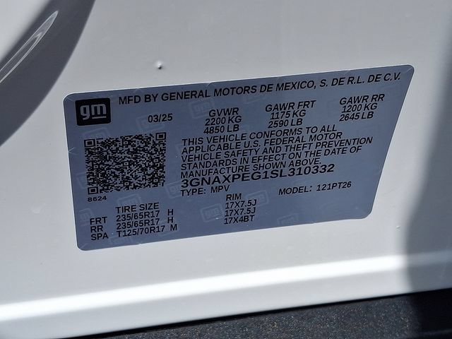 Used 2025 Chevrolet Equinox LT AWD/4WD image 21