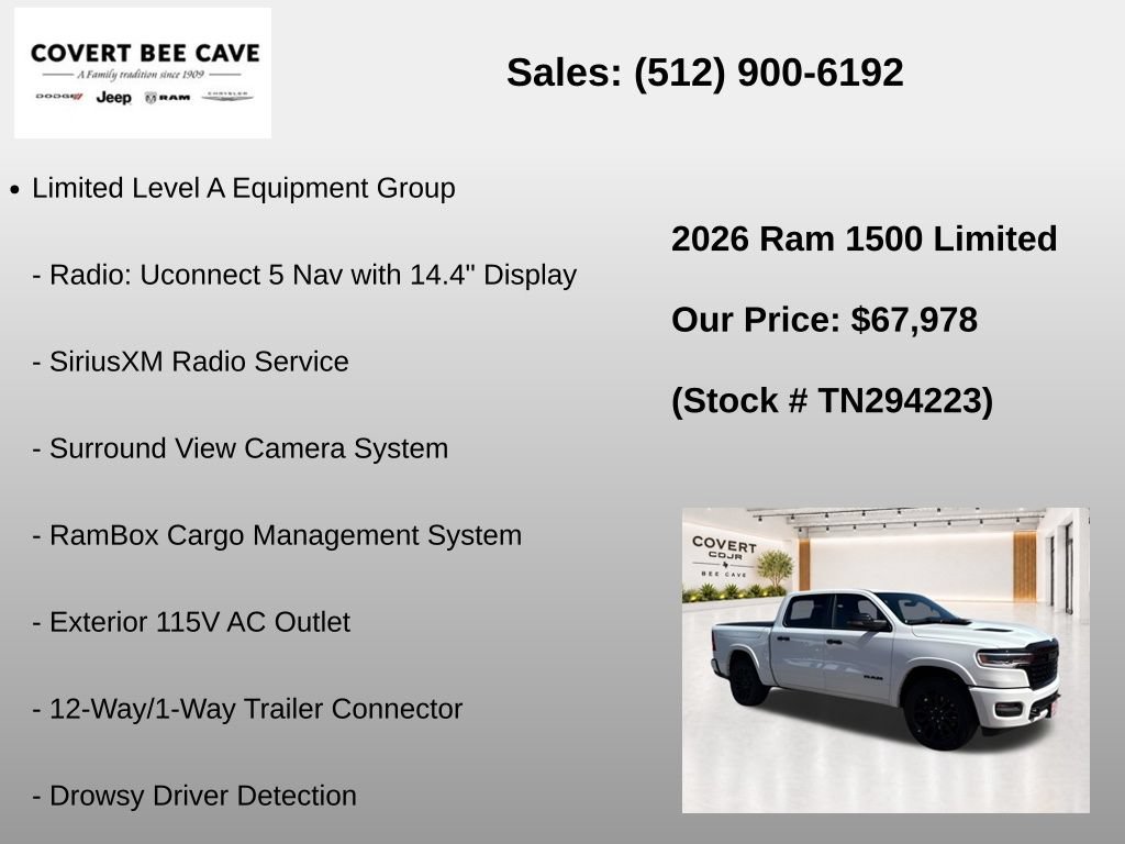 New 2026 RAM 1500 Limited AWD/4WD image 25