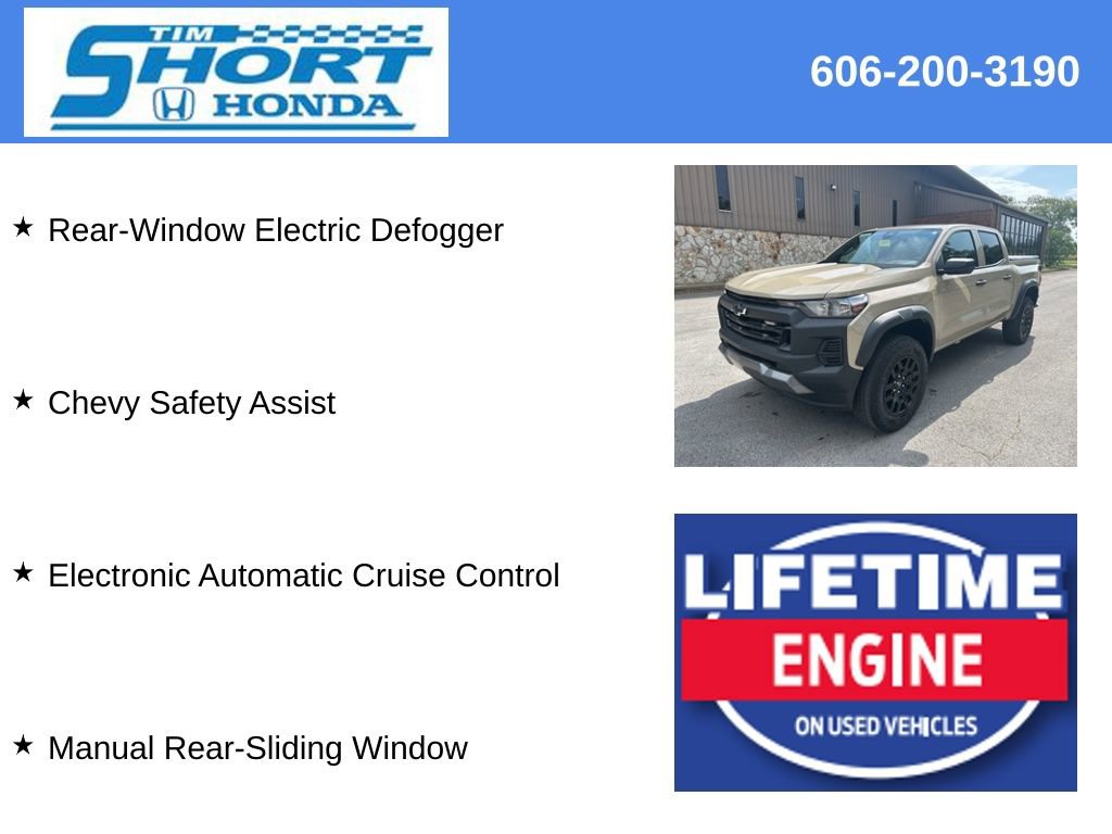 Used 2024 Chevrolet Colorado Trail Boss image 8