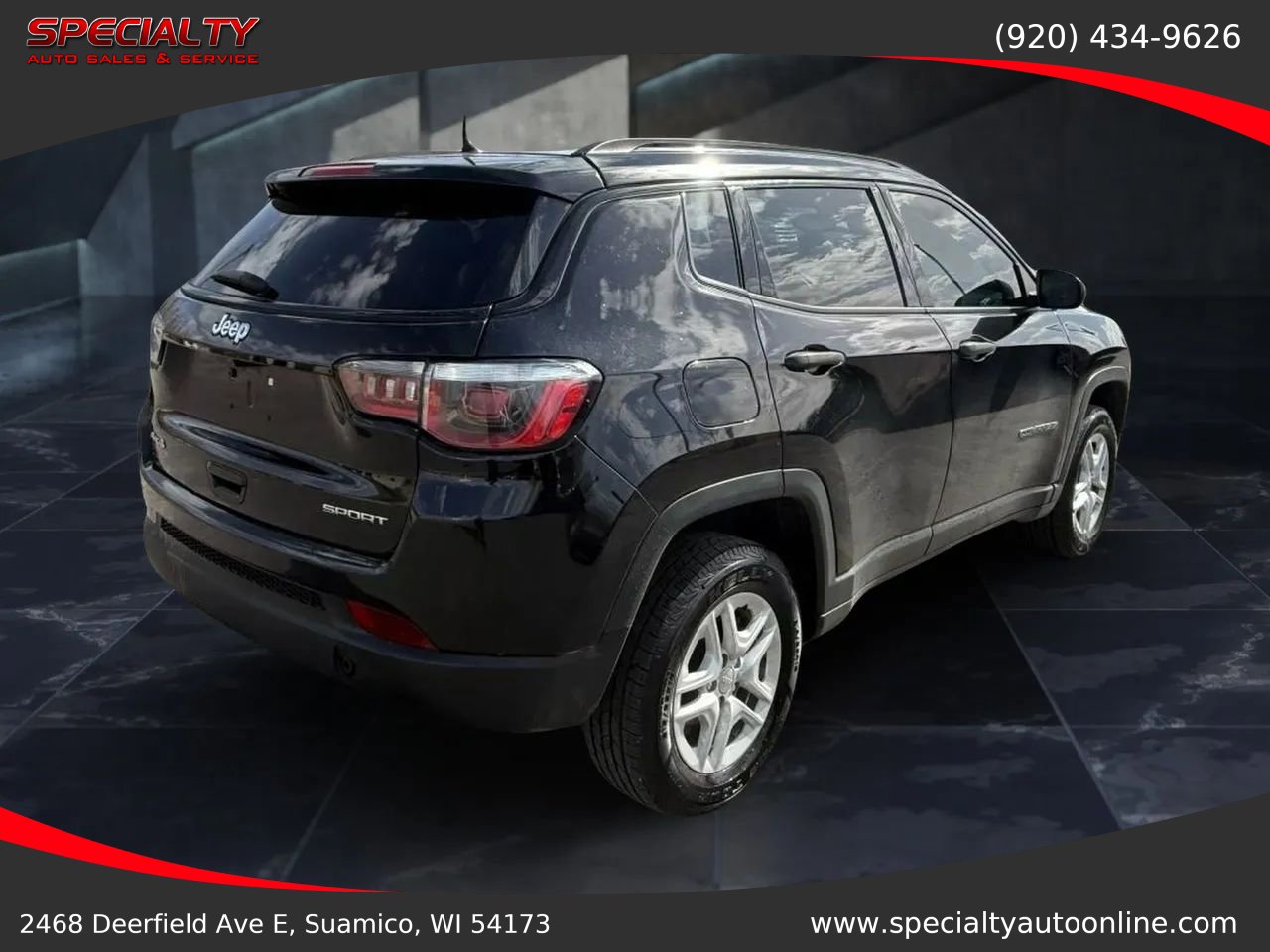Used 2018 Jeep Compass Sport w/ Cold Weather Group image 9