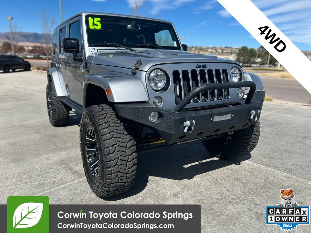 Used 2015 Jeep Wrangler Unlimited Sahara image 1