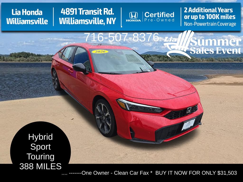 Certified 2026 Honda Civic Sport Touring image 1