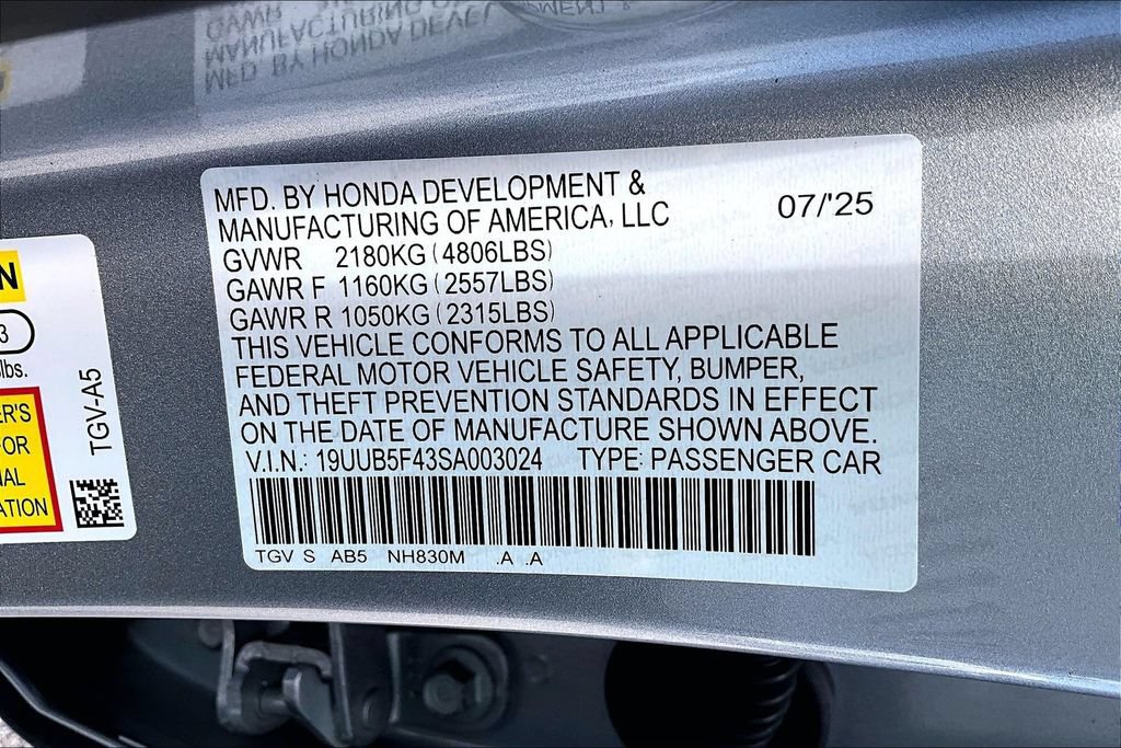 New 2026 Acura Integra A-Spec FWD image 28