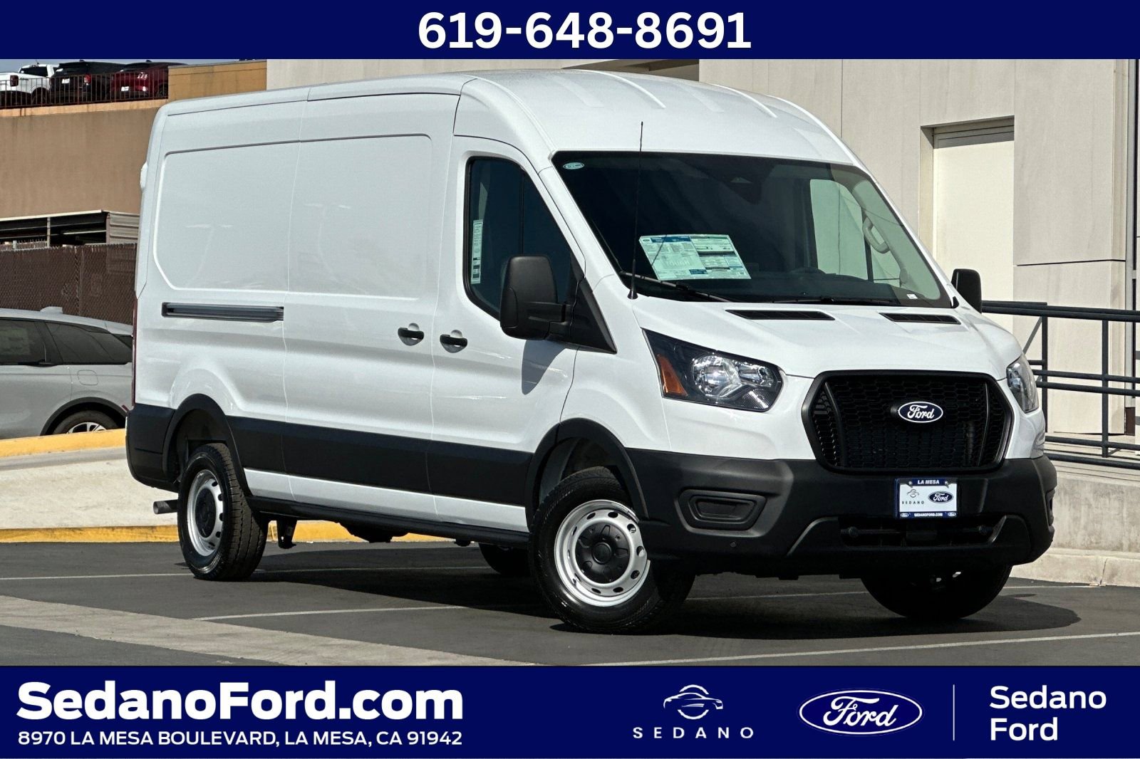 New 2026 Ford Transit 250 148 Medium Roof w/ Load Area Protection Package