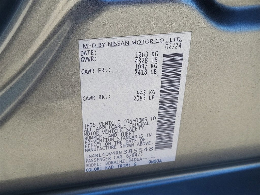 Used 2024 Nissan Altima 2.5 SV image 19