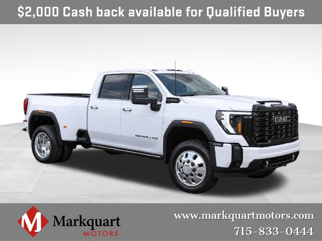 New 2026 GMC Sierra 3500 Denali Ultimate w/ LPO, Black Badging Package AWD/4WD 360° Tour
