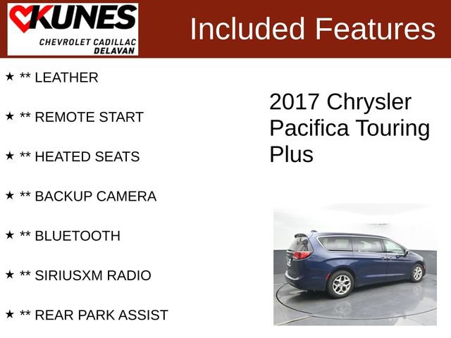Used 2017 Chrysler Pacifica Touring Plus w/ Tire & Wheel Group FWD image 3