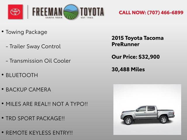 Used 2015 Toyota Tacoma PreRunner w/ TRD Sport Package RWD image 11