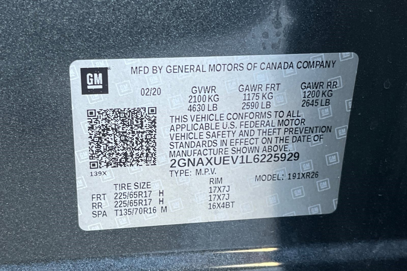 Used 2020 Chevrolet Equinox LT image 9