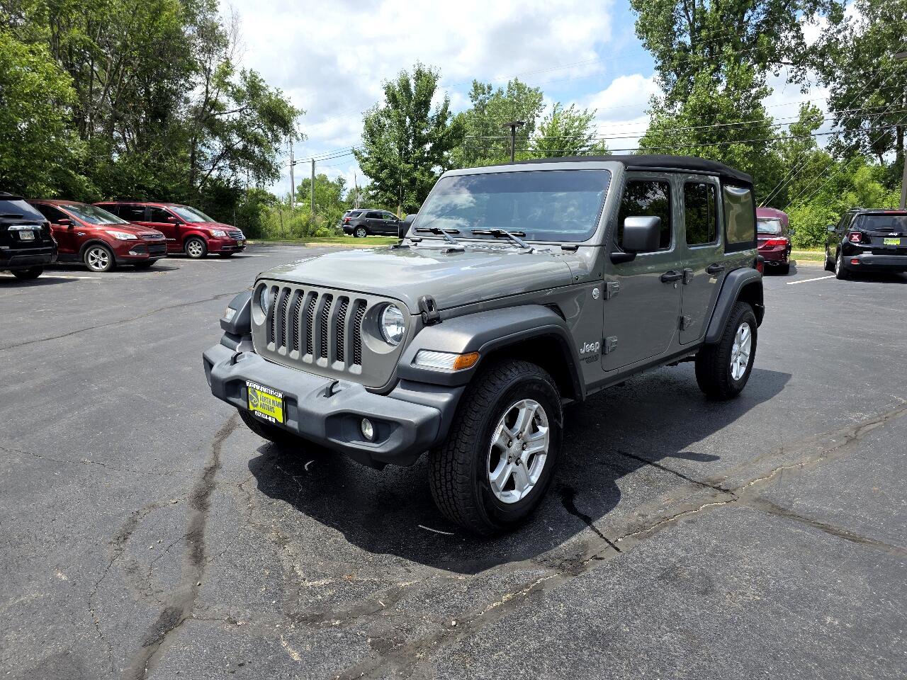 Used 2021 Jeep Wrangler Unlimited Sport image 3