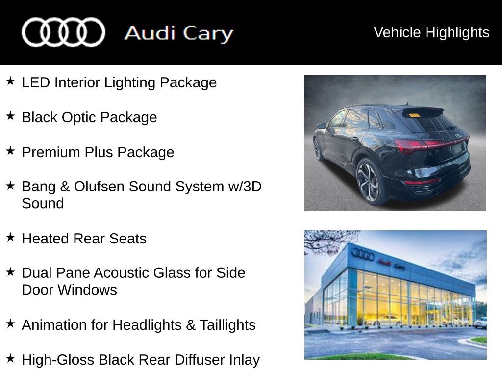 Used 2024 Audi Q8 e-tron Premium Plus image 3