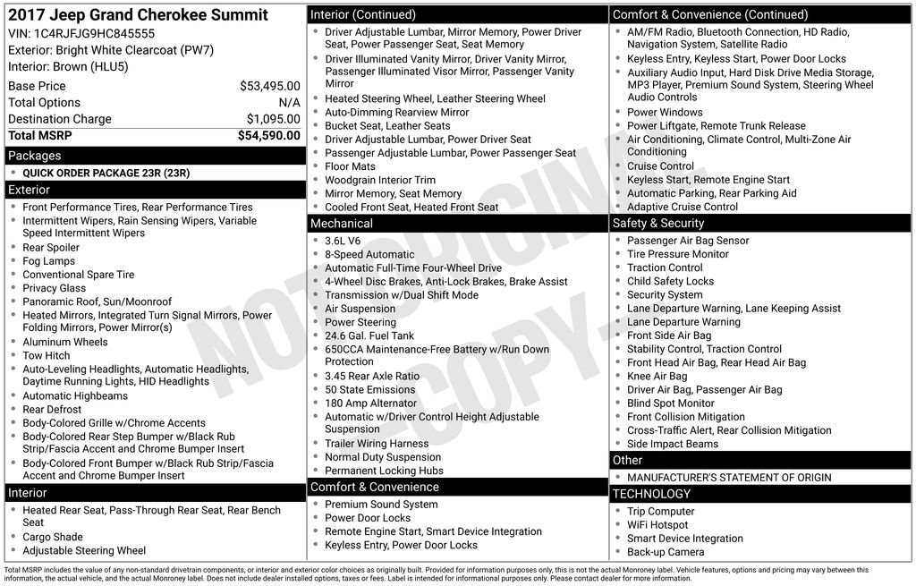 Used 2017 Jeep Grand Cherokee Summit image 4