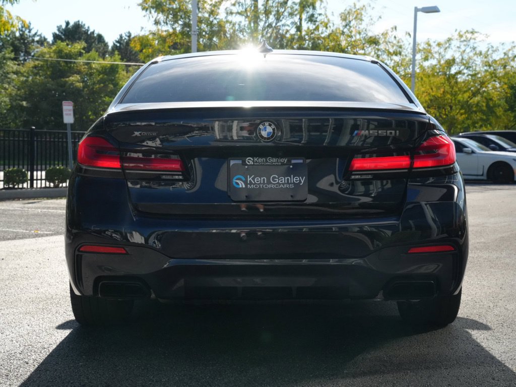 Used 2021 BMW M550i xDrive w/ Shadowloine Package AWD/4WD image 10