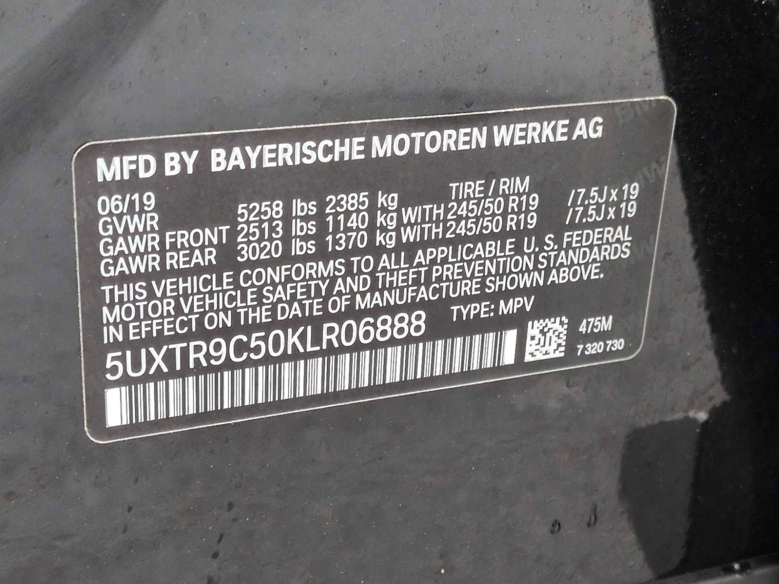 Used 2019 BMW X3 xDrive30i w/ Premium Package image 37