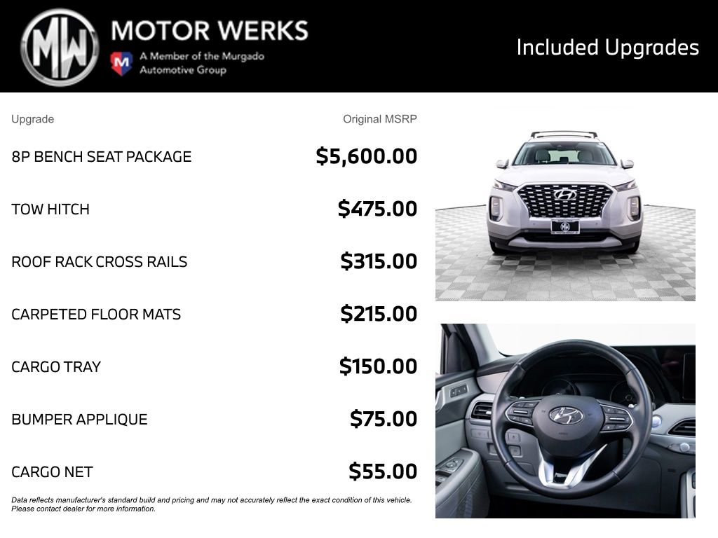 Used 2022 Hyundai Palisade SEL w/ 8P Bench Seat Package image 4