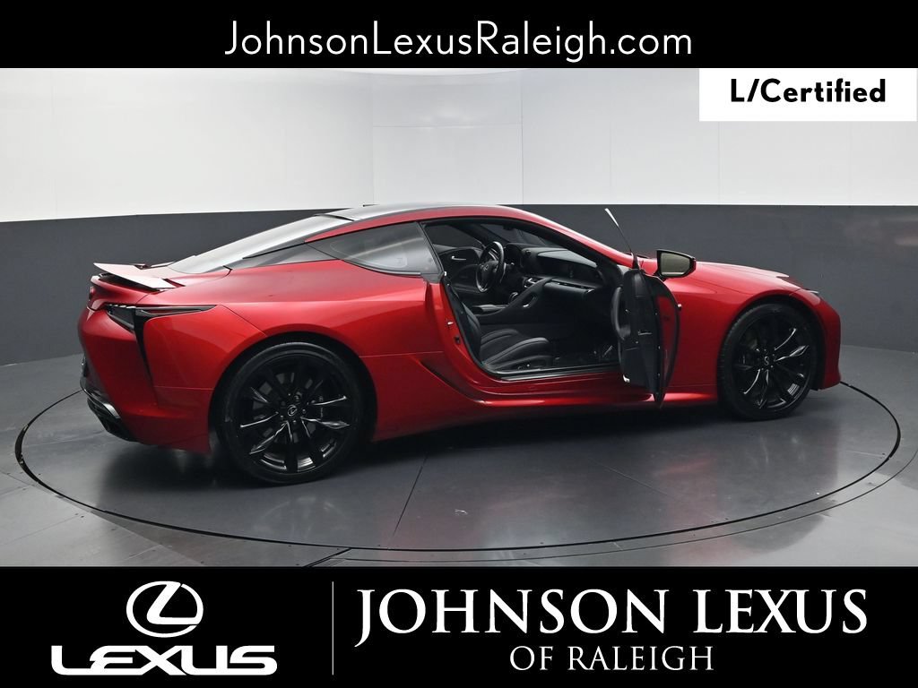 Certified 2022 Lexus LC 500 Coupe w/ Dynamic Handling Package RWD image 30