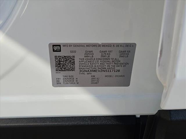 Used 2022 Chevrolet Equinox RS w/ Infotainment Package image 24