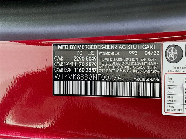 Certified 2022 Mercedes-Benz SL 63 AMG 4MATIC image 31