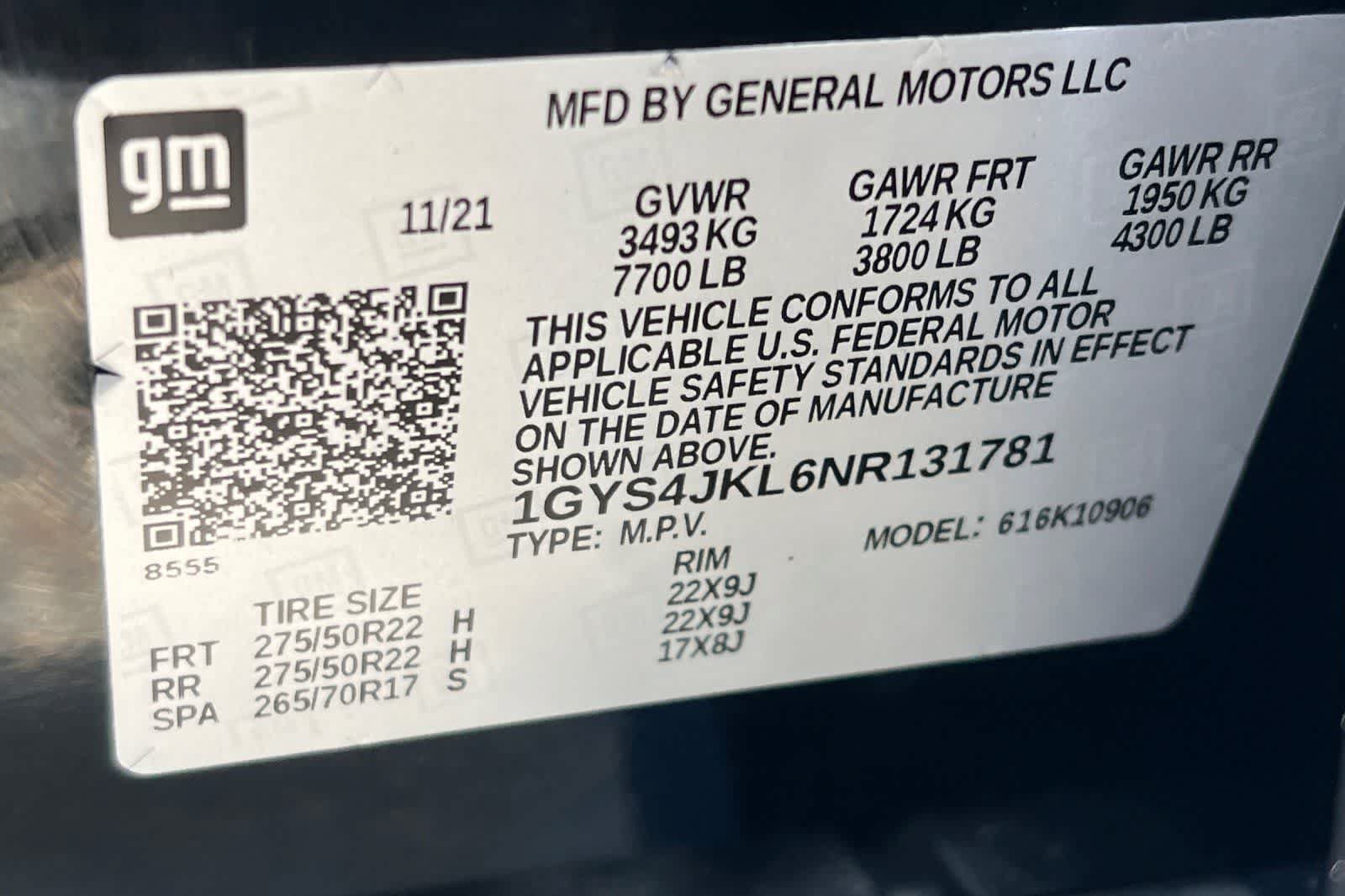 Used 2022 Cadillac Escalade ESV Luxury AWD/4WD image 41