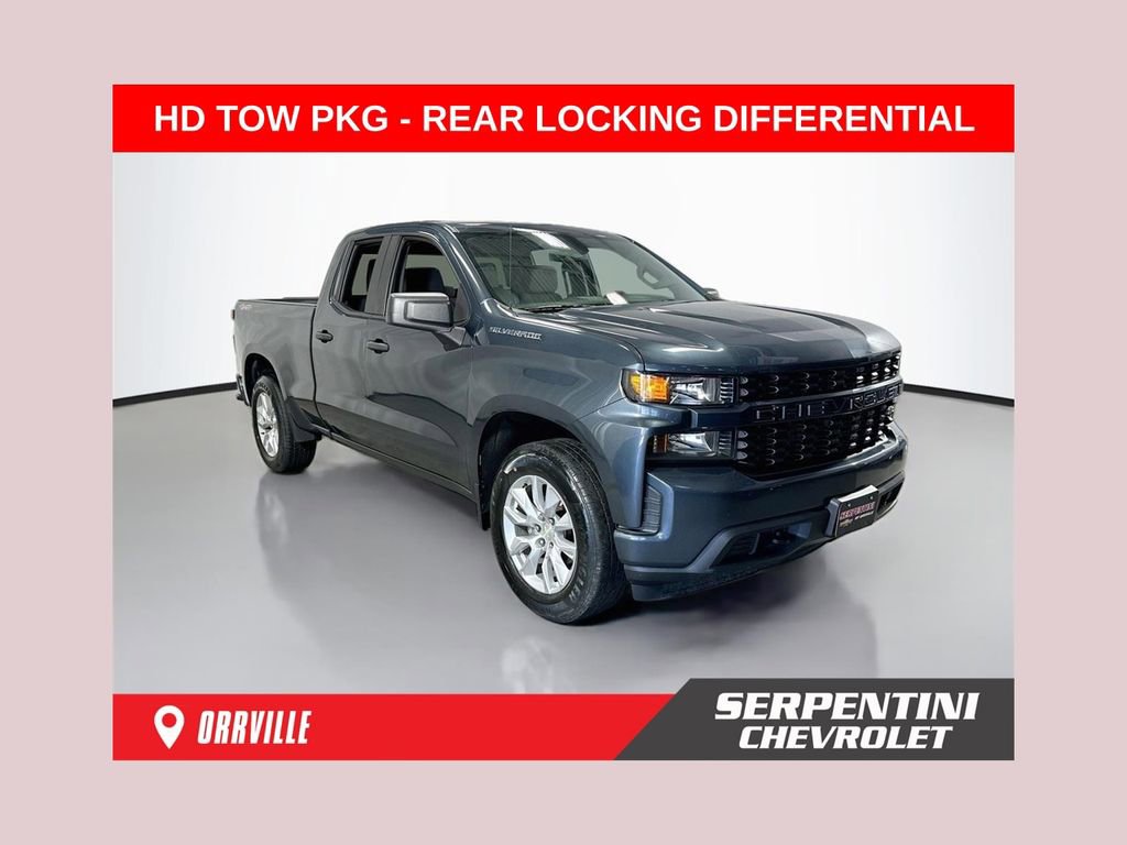 Used 2019 Chevrolet Silverado 1500 Custom w/ Custom Convenience Package AWD/4WD image 1