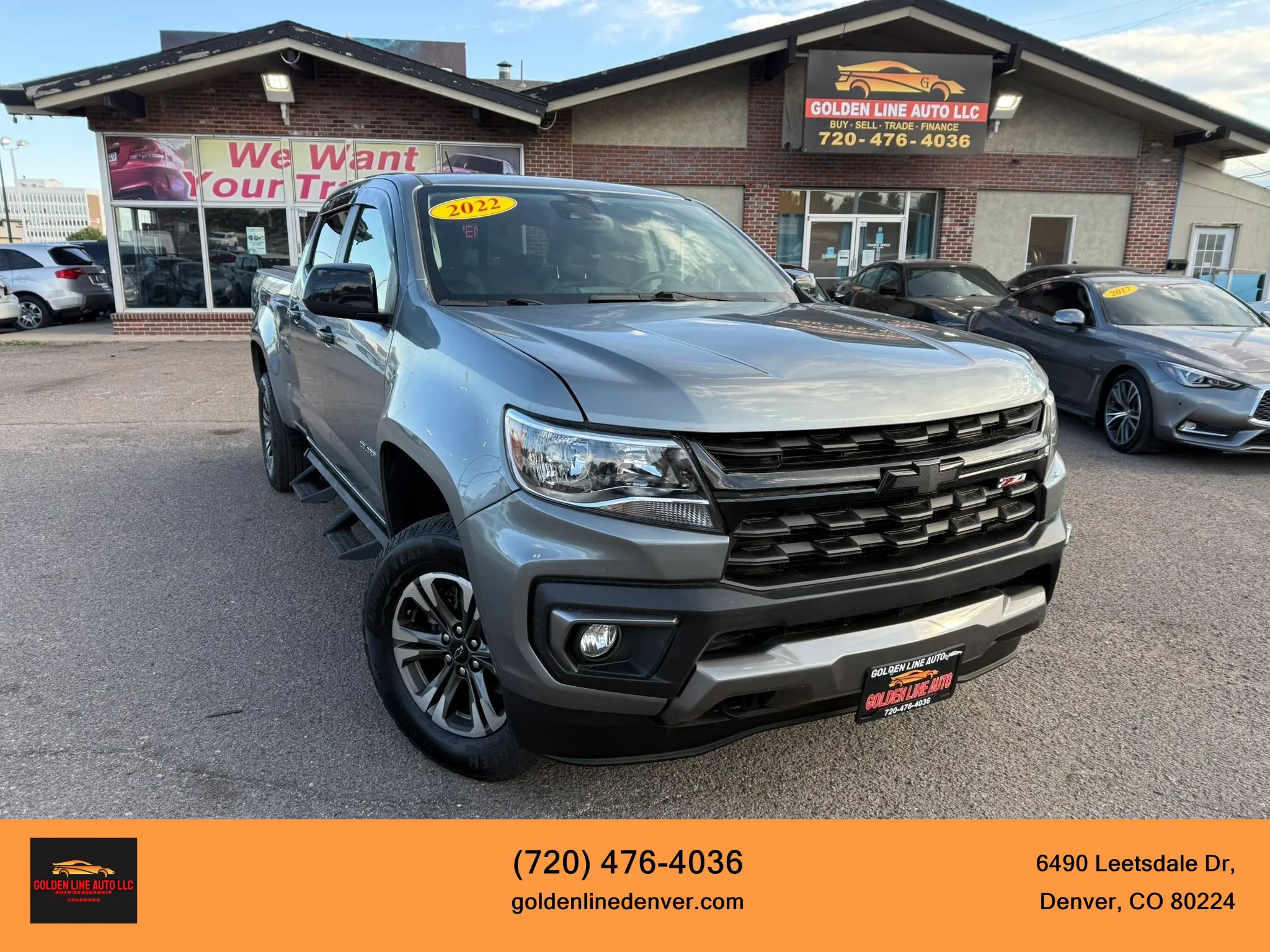 Used 2022 Chevrolet Colorado Z71 w/ Safety Package AWD/4WD image 1