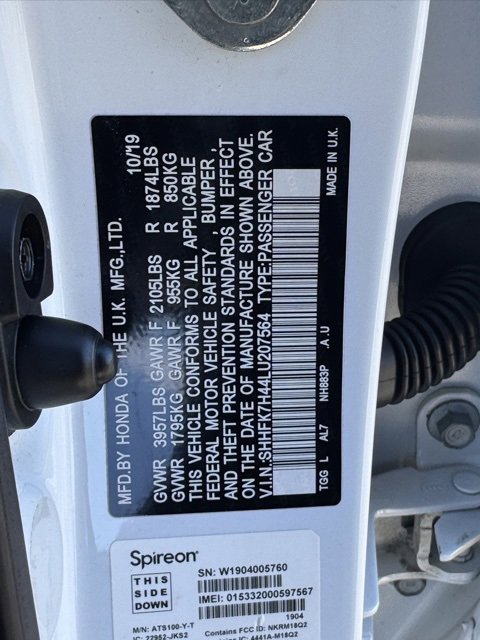 Used 2020 Honda Civic Sport image 18