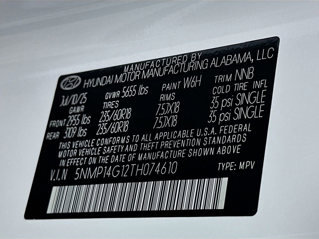 Certified 2026 Hyundai Santa Fe SE image 31