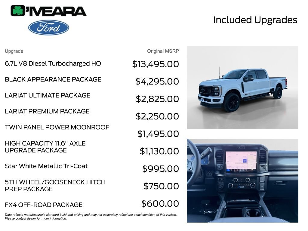 New 2026 Ford F250 Lariat w/ Black Appearance Package AWD/4WD image 4