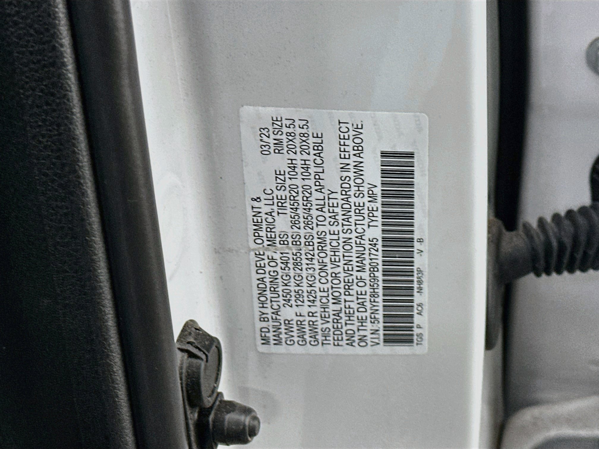 Used 2023 Honda Passport EX-L image 12