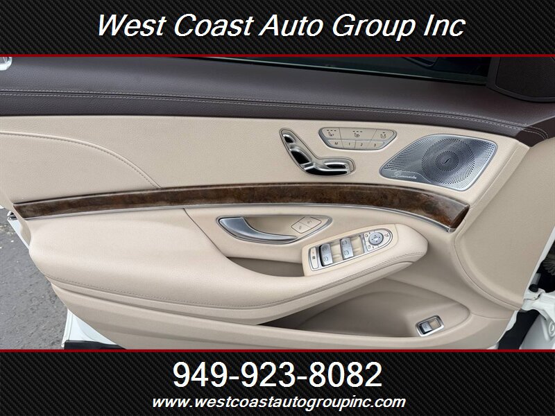 Used 2015 Mercedes-Benz S 550 Sedan w/ Premium 1 Package image 17