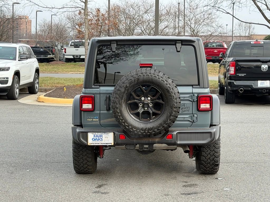 Certified 2025 Jeep Wrangler Unlimited Sport S 4xe image 8