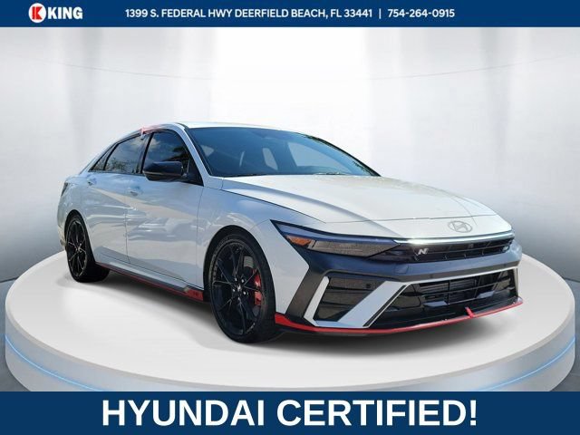 Certified 2025 Hyundai Elantra N FWD image 1