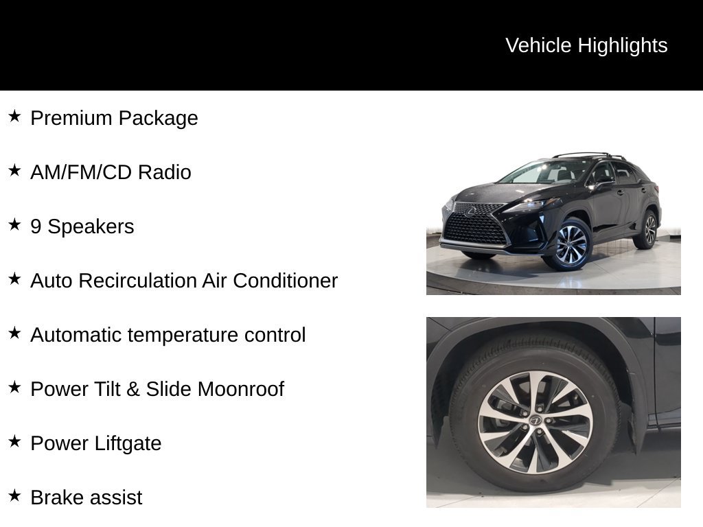 Used 2020 Lexus RX 350 AWD w/ Premium Package image 7