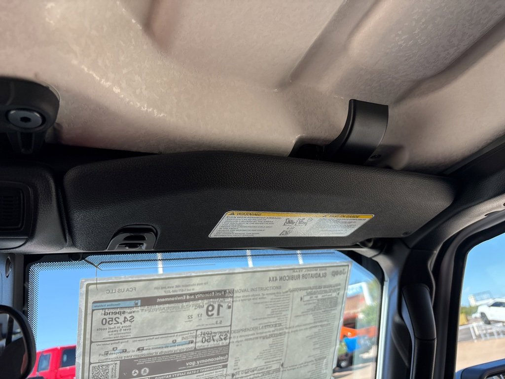 New 2025 Jeep Gladiator Rubicon w/ Convenience Group image 36