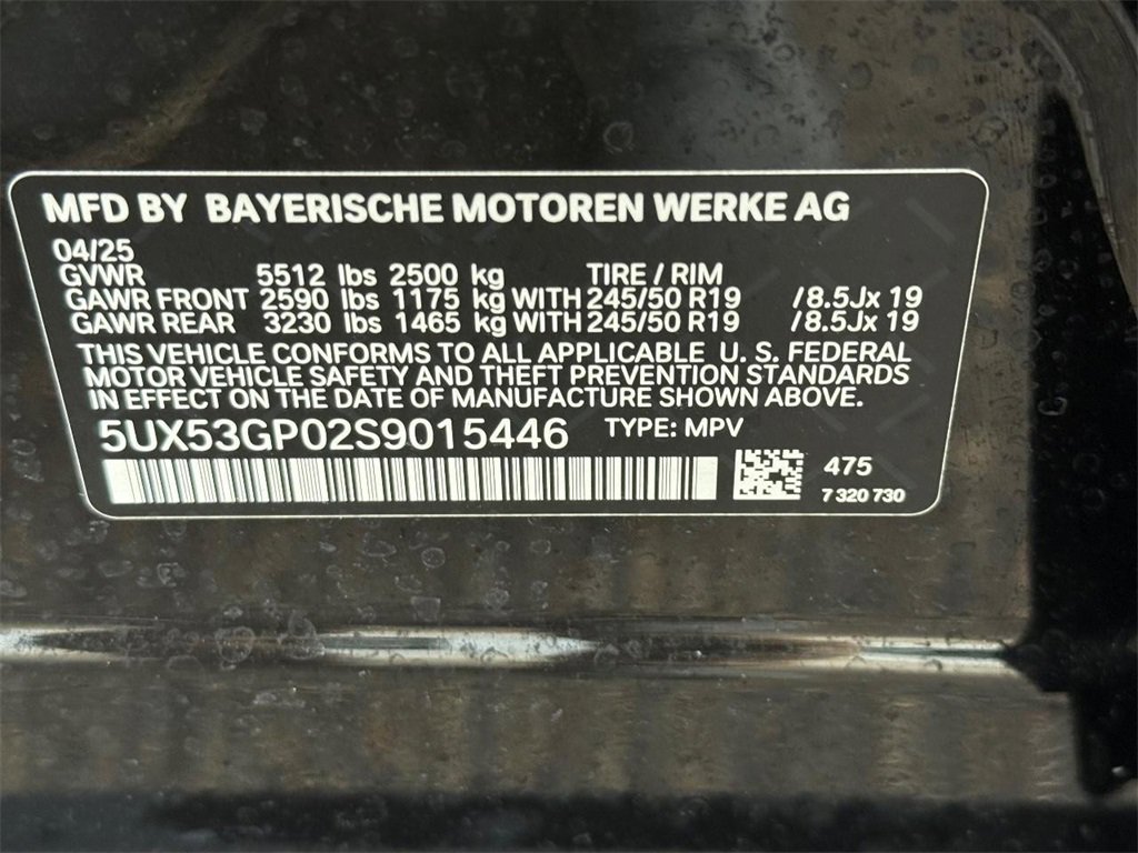 Certified 2025 BMW X3 xDrive30i w/ Premium Package image 22