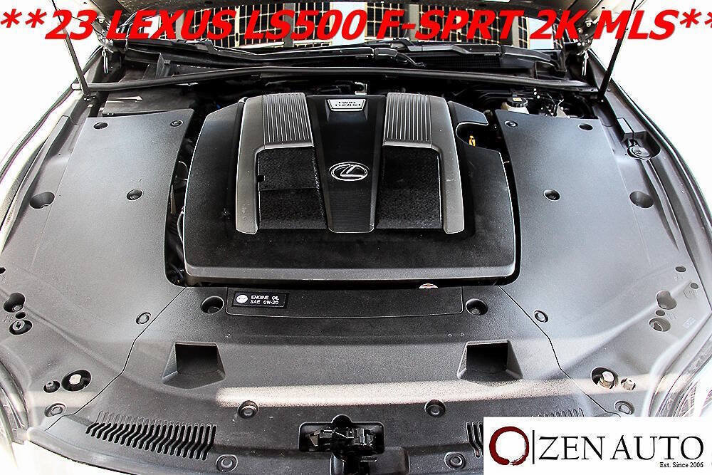 Used 2023 Lexus LS 500 F Sport w/ Cold Weather Package (CK) RWD image 62