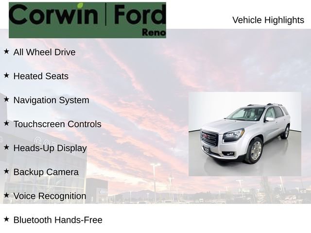 Used 2017 GMC Acadia Limited SLT image 7