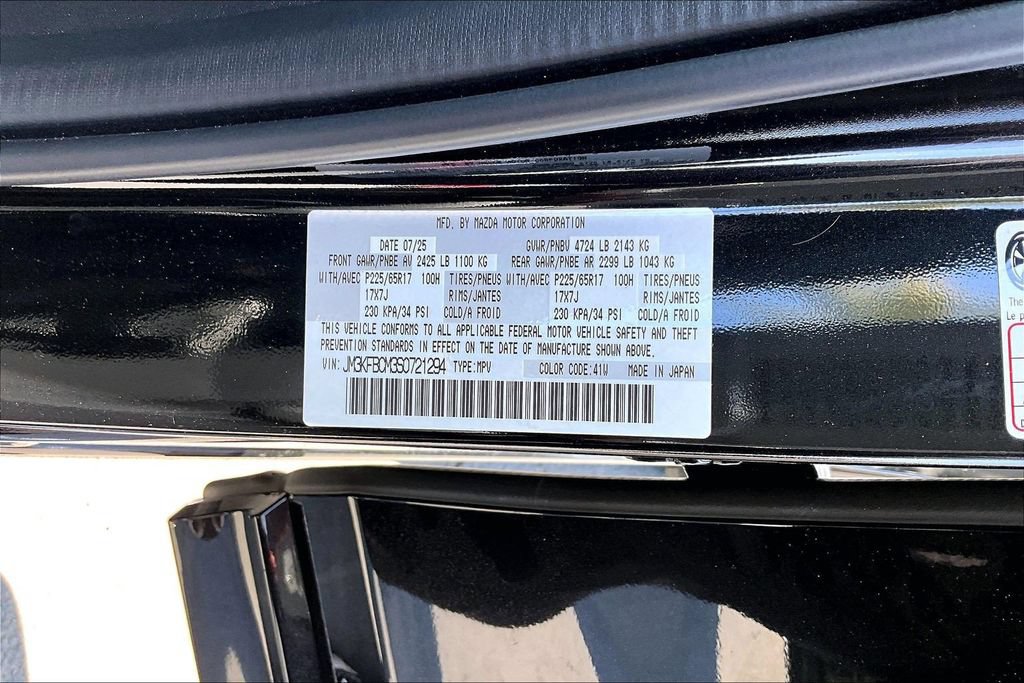 Certified 2025 MAZDA CX-5 AWD 2.5 S w/ Preferred Package image 17