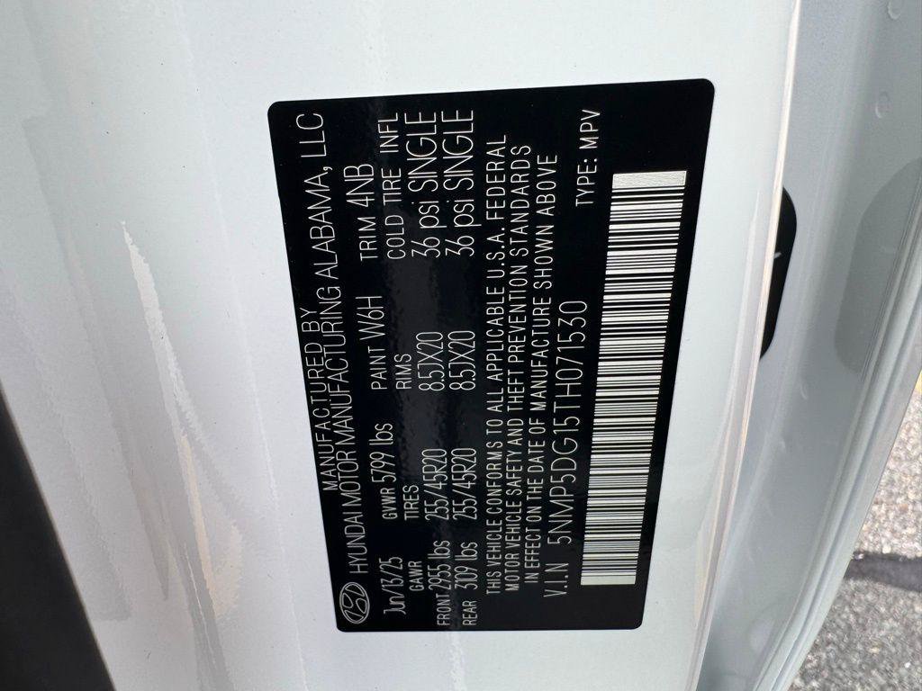 New 2026 Hyundai Santa Fe Calligraphy AWD/4WD image 35
