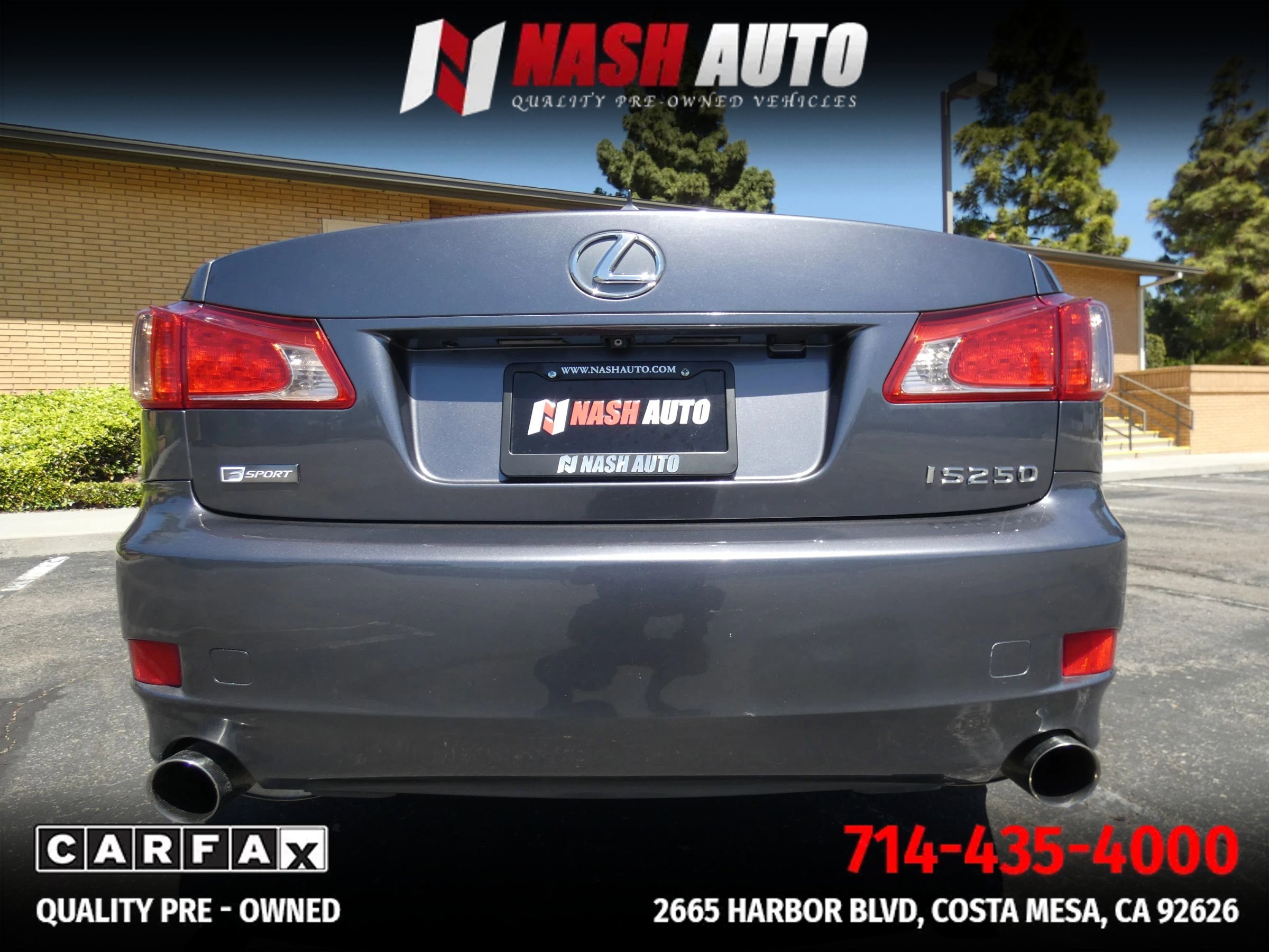 Used 2012 Lexus IS 250 w/ Premium Pkg Value Edition RWD image 10