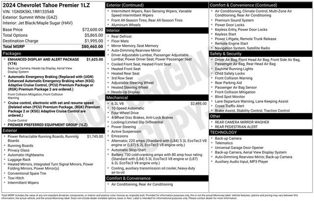 Certified 2024 Chevrolet Tahoe Premier image 37