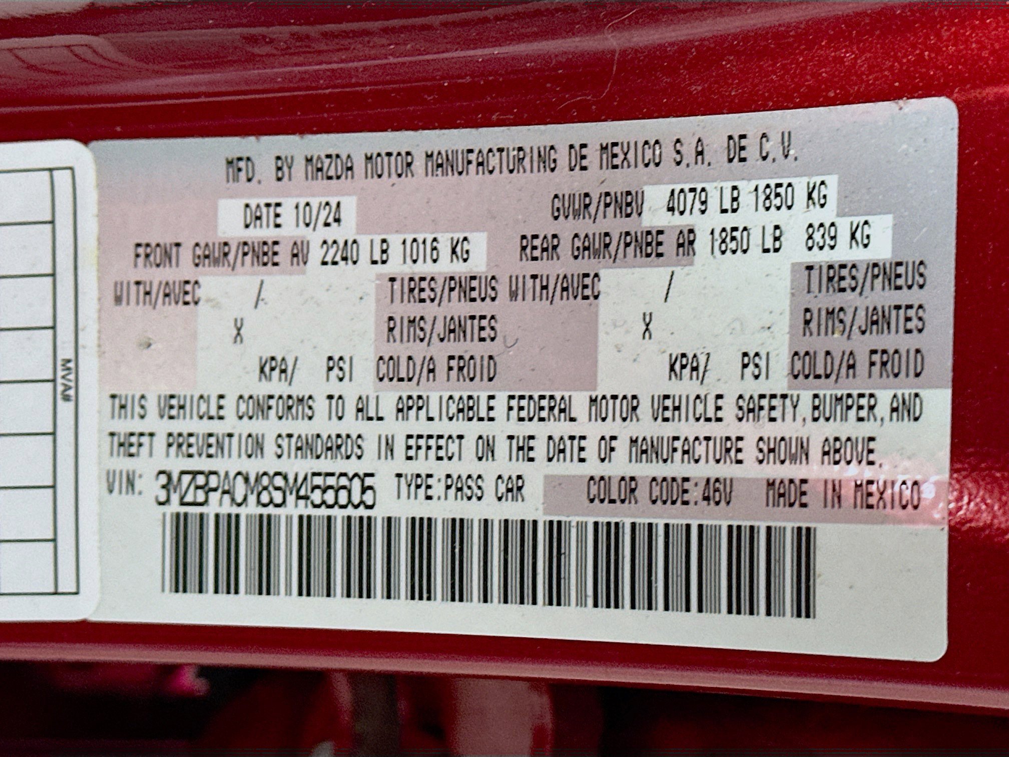 Used 2025 MAZDA MAZDA3 s image 12