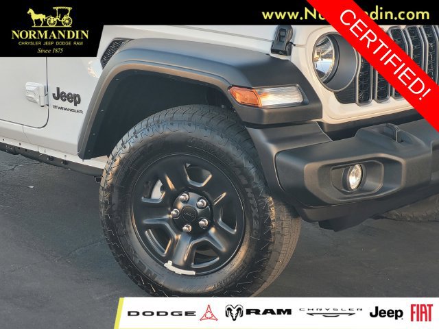 Certified 2025 Jeep Wrangler Sport AWD/4WD image 5